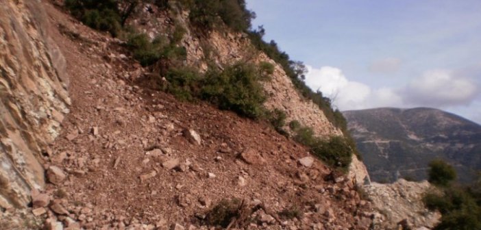 Κλειστή η Εθνική Οδός Πατρών – Κορίνθου λόγω κατολίσθησης
