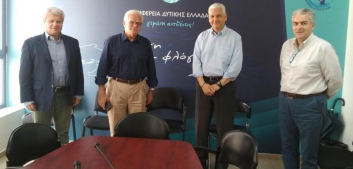 Συνάντηση του Αντιπεριφερειάρχη Φωκίωνα Ζαΐμη με τον Πρόεδρο του Ελληνικού Ανοικτού Πανεπιστημίου Οδυσσέα – Ιωάννη Ζώρα