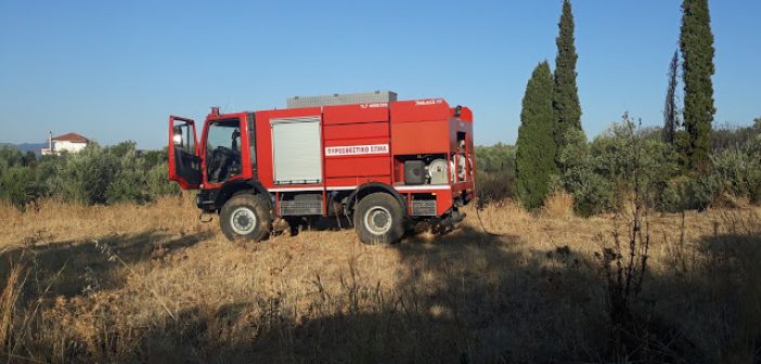 Ιδρύθηκε το Πυροσβεστικό Κλιμάκιο Χαλκιόπουλου