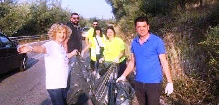 Αγρίνιο: Οι εθελοντές «άστραψαν» από καθαριότητα το δρόμο από την Αβόρανη έως και το Καινούργιο (ΔΕΙΤΕ ΦΩΤΟ)