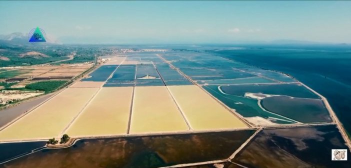 Εντυπωσιακά πλάνα από τις Αλυκές Μεσολογγίου(Video)