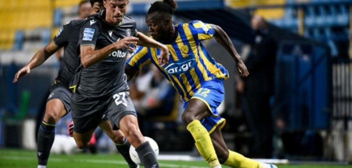 Παναιτωλικός-ΠΑΟΚ: Ισοφάριση με τον Αριγίμπι