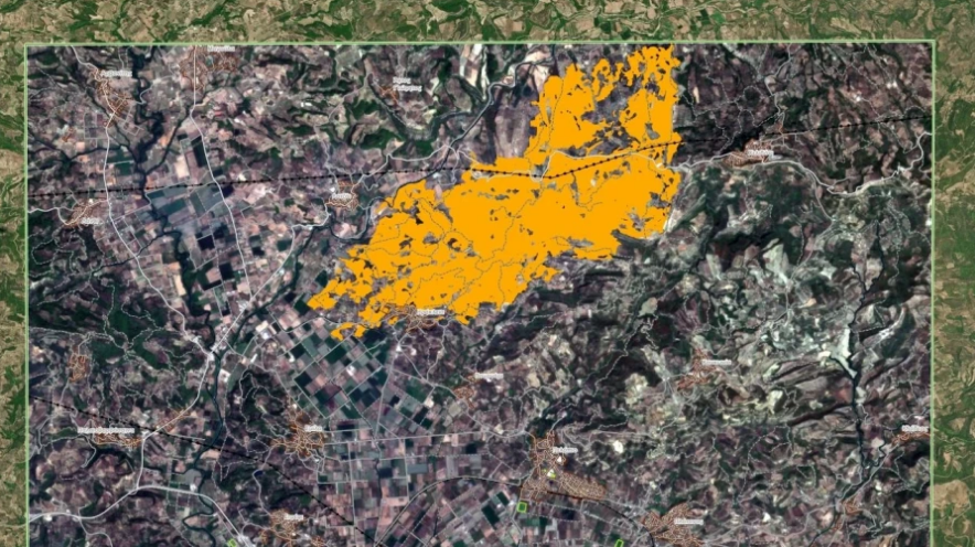 Φωτιά Ηλεία: Σχεδόν 8.000 στρέμματα έγιναν «στάχτη» - Δορυφορική εικόνα από Copernicus