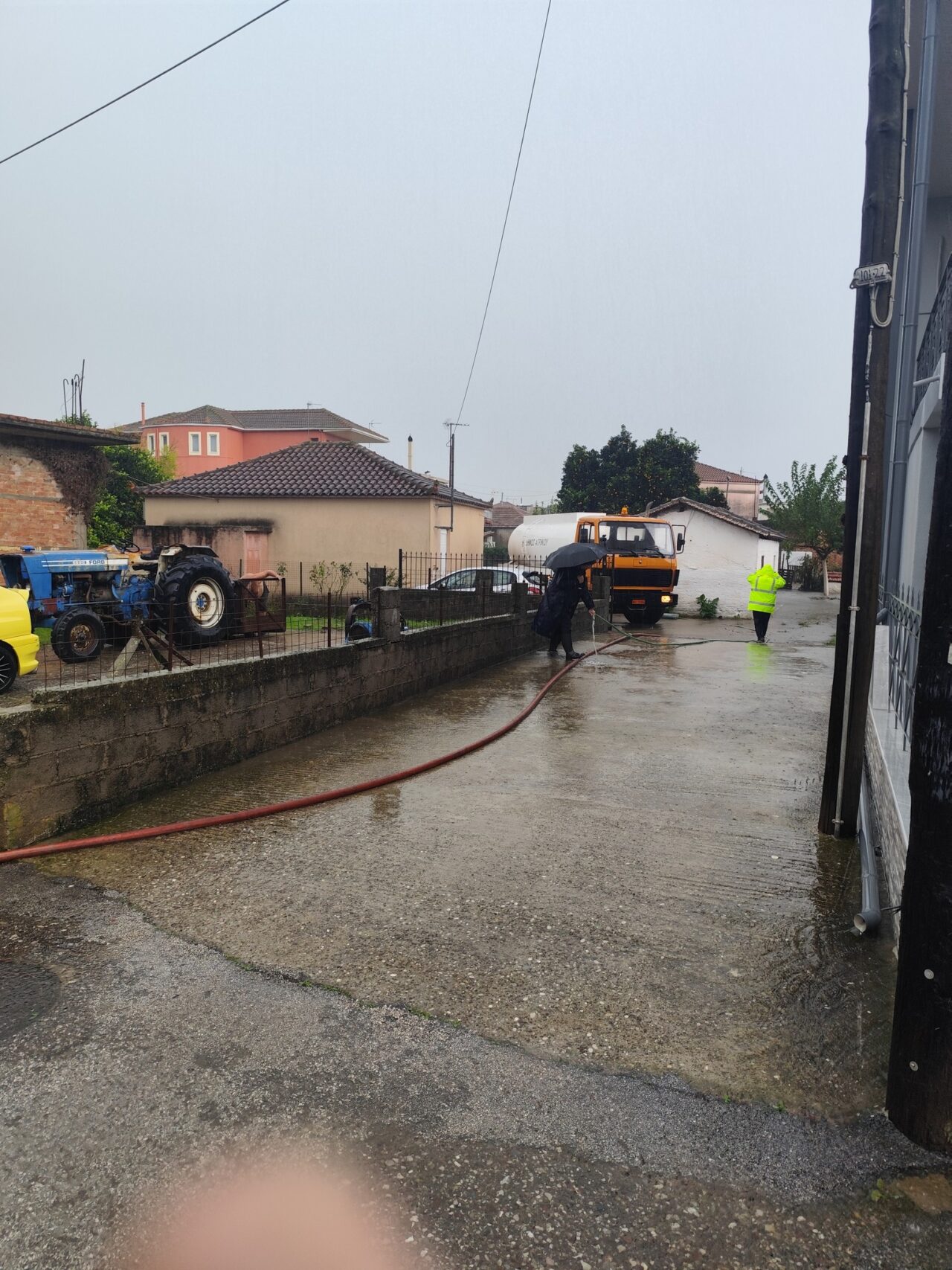 Άμεση αποκατάσταση από τις υπηρεσίες του Δήμου Αγρινίου των προβλημάτων από την κακοκαιρία