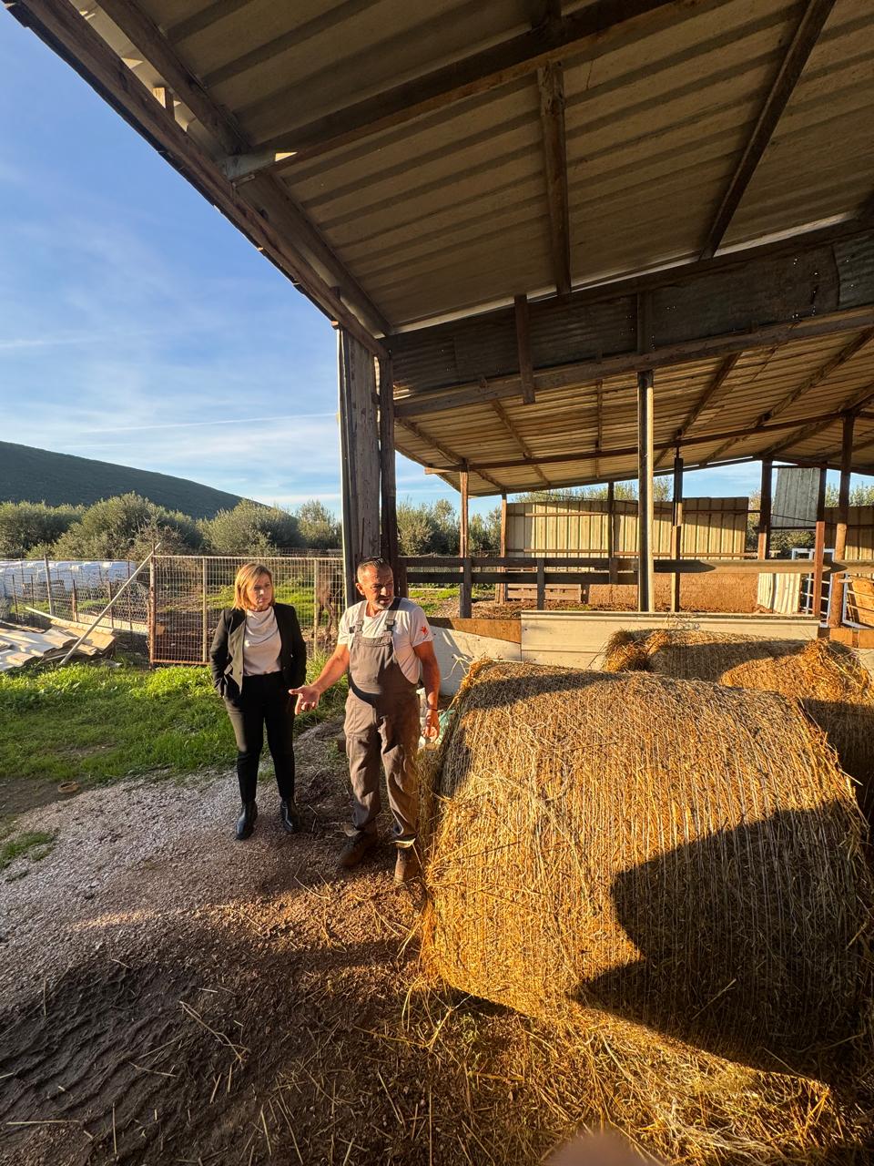 Αυτοψία της Χριστίνας Σταρακά στις πληγείσες από τις πρόσφατες πλημμύρες περιοχές της Βόνιτσας