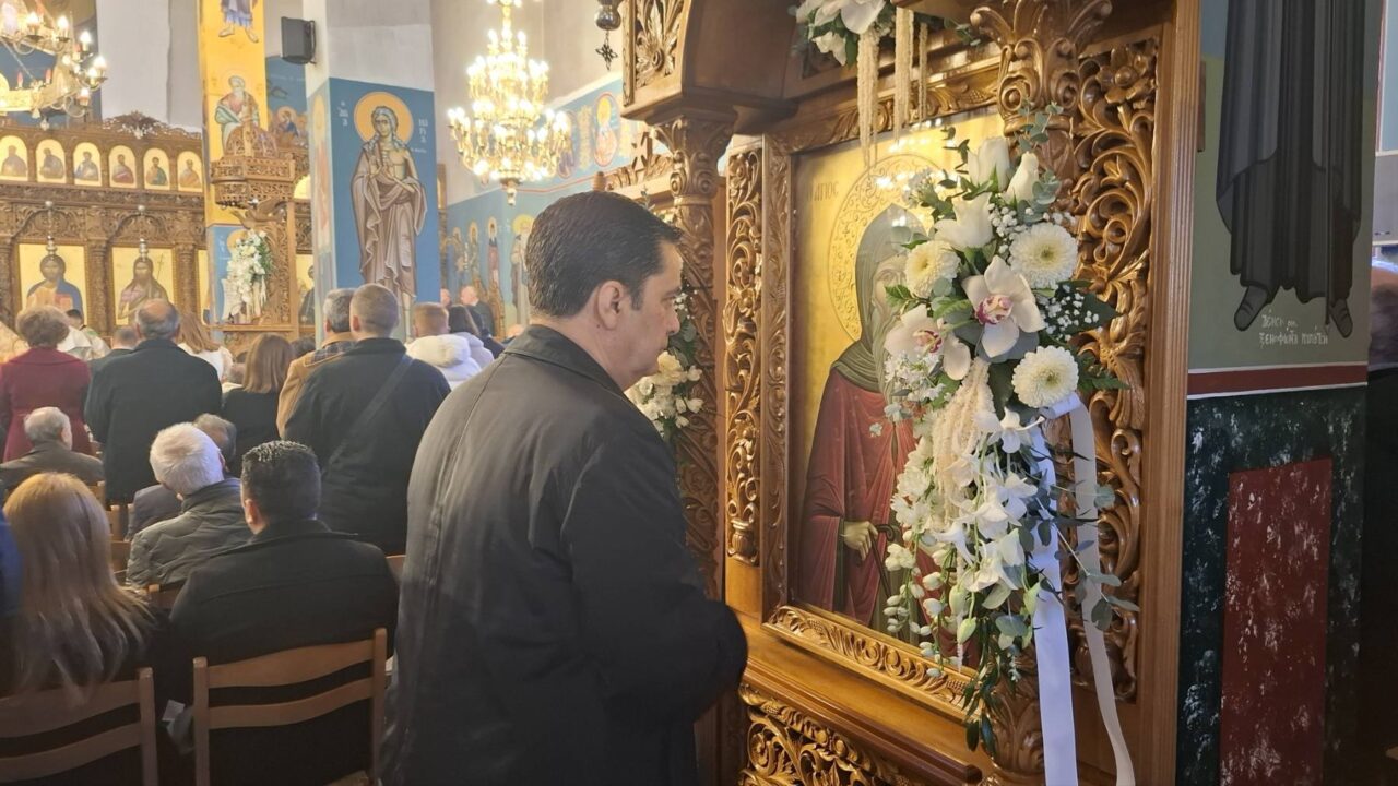 Αγρίνιο: Στην πανηγυρική Αρχιερατική Θεία Λειτουργία στον Ι.Ν. του Αγίου Αντωνίου ο Δήμαρχος Γ. Παπαναστασίου