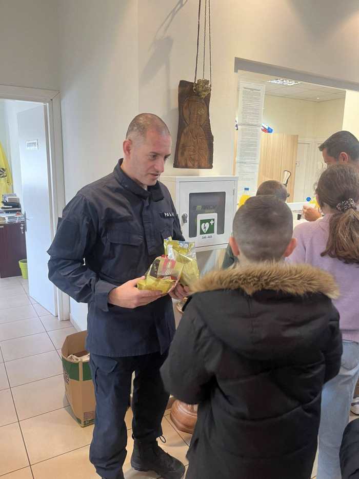 Διδακτική επίσκεψη μαθητών του Δημοτικού Σχολείου Θέρμου στο Αστυνομικό Τμήμα