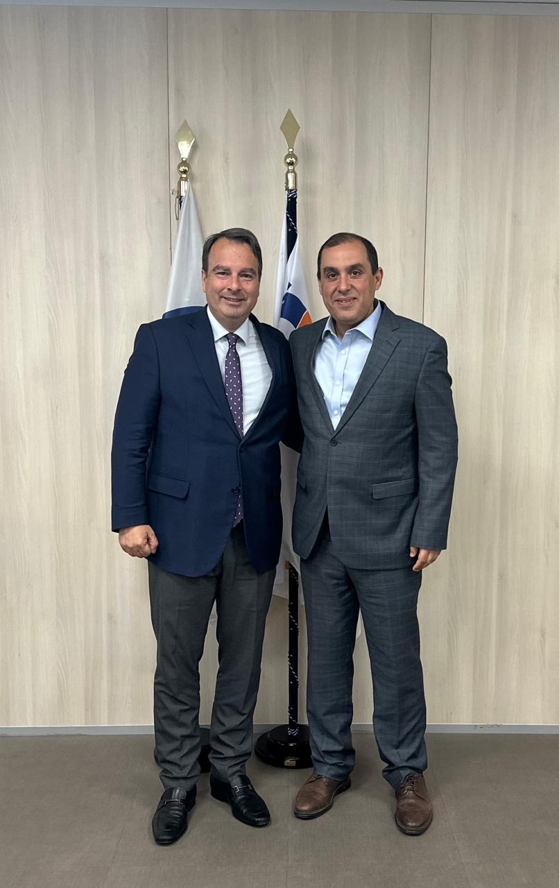 Θανάσης Παπαθανάσης: Θεσμική συνάντηση με τον Υφυπουργό Κλιματικής Κρίσης και Πολιτικής Προστασίας Κώστα Κατσαφάδο