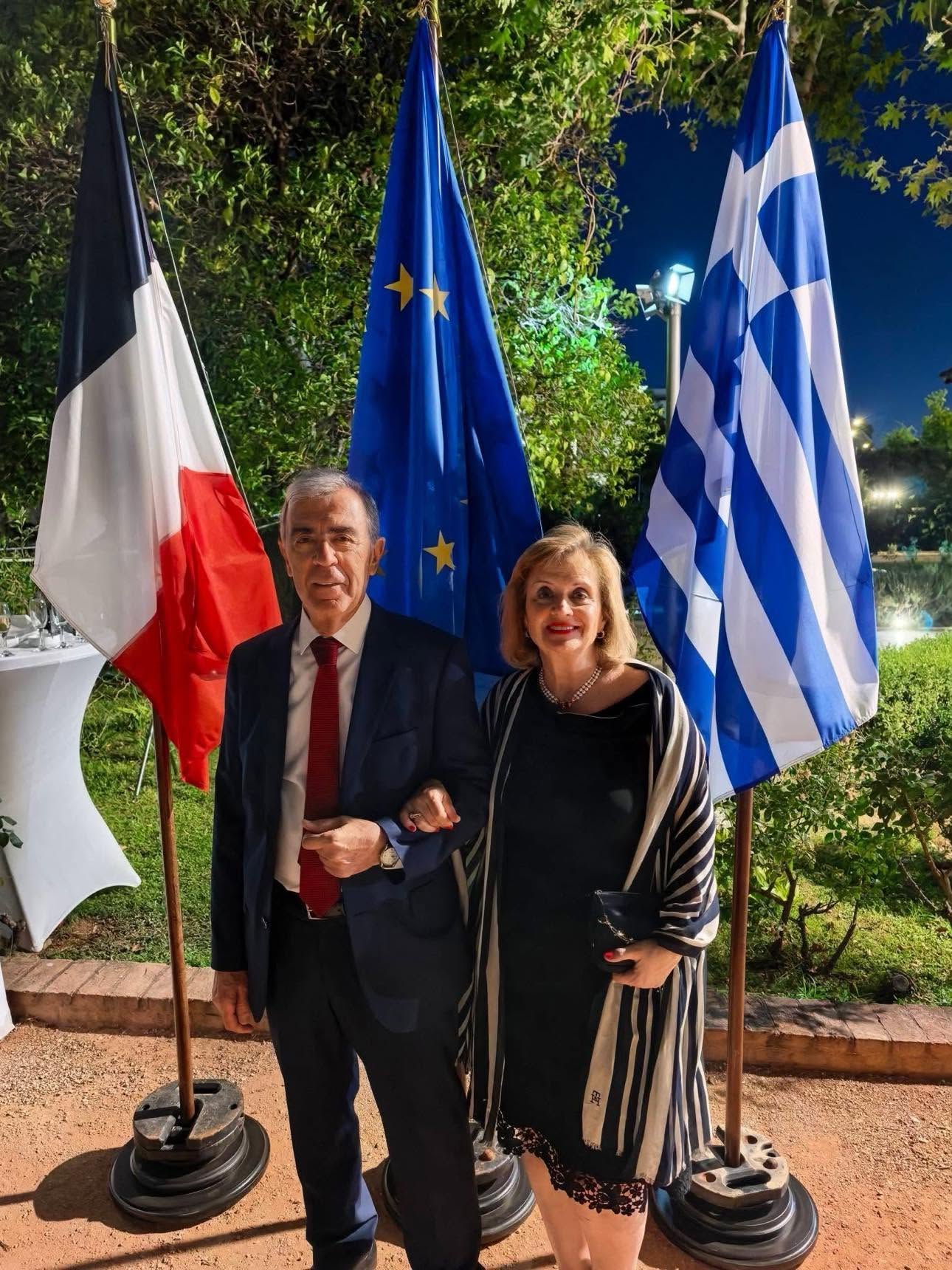 Η Αγρινιώτισσα Χαρά Πολίτη σε εκδήλωση της Γαλλικής Πρεσβείας στο Βυζαντινό Μουσείο