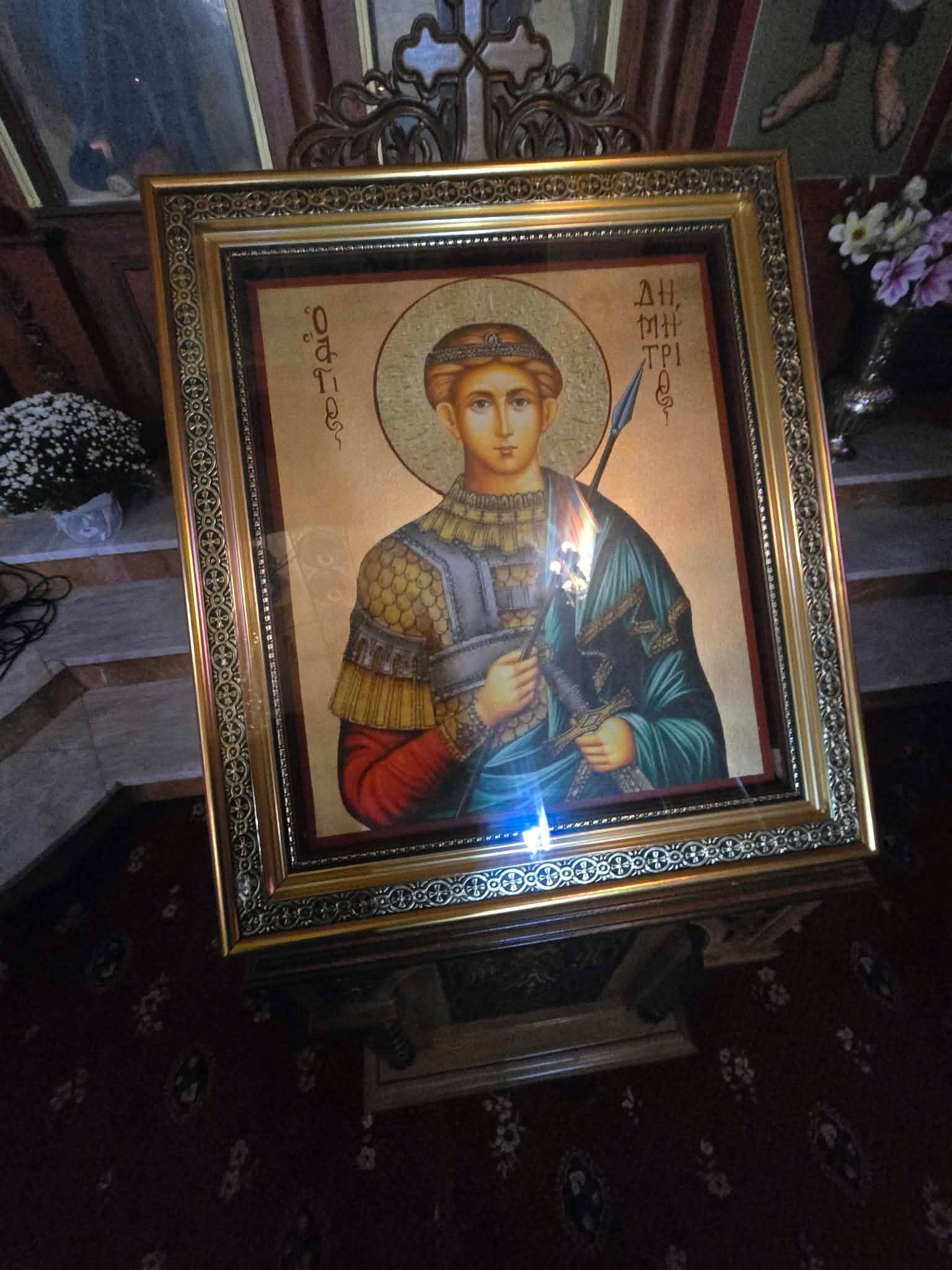 Τίμησαν τον Άγιο Δημήτριο στα Καλύβια Θέρμου – Με λαμπρότητα ο Πανηγυρικός Εσπερινός στον Κοιμητηριακό Ναό