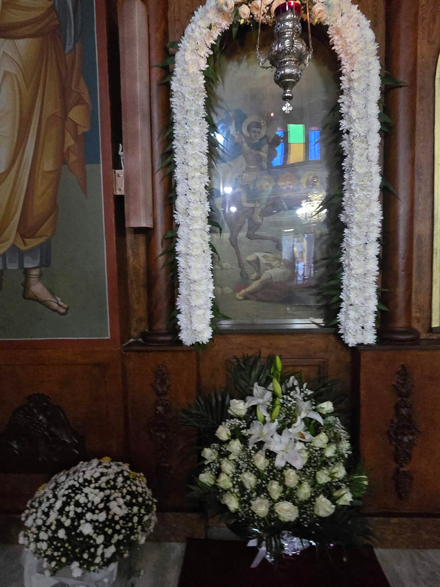 Τίμησαν τον Άγιο Δημήτριο στα Καλύβια Θέρμου – Με λαμπρότητα ο Πανηγυρικός Εσπερινός στον Κοιμητηριακό Ναό