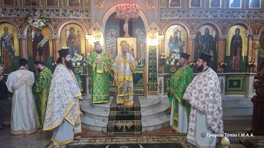 Μητρόπολη: Η εορτή του Αγίου Αρτεμίου στο Μεσολόγγι και του Αγίου Γερασίμου σε Βάρνακα και Κεφαλόβρυσο 