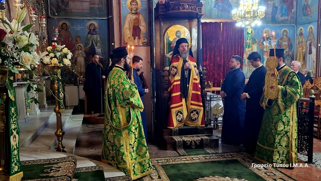 Μητρόπολη: Η εορτή του Αγίου Αρτεμίου στο Μεσολόγγι και του Αγίου Γερασίμου σε Βάρνακα και Κεφαλόβρυσο 